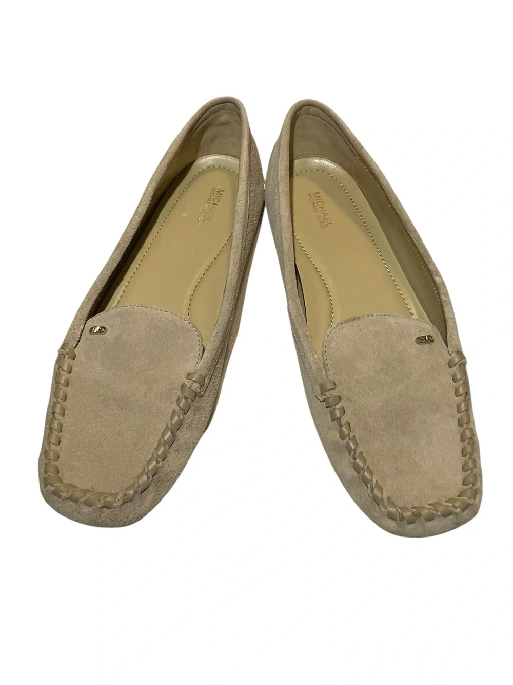 Michael Michael Kors Eve Driving Moccasin Loafer Camel Suede Women’s Size 9.5 M